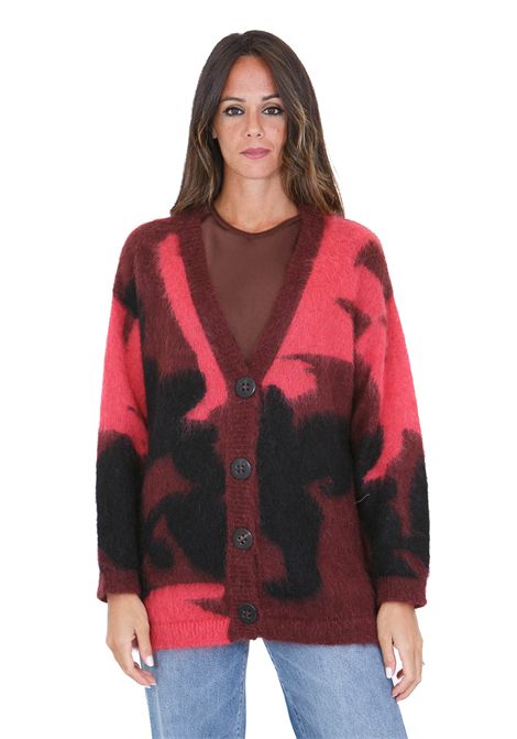 CARDIGAN INTARSIO IKEBANA ROBERTO COLLINA | Maglie | 28010F2836